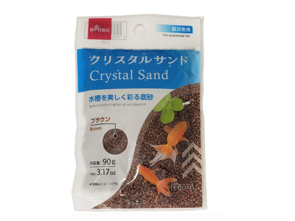 クリスタルサンド ブラウン ダイソー(DAISO)