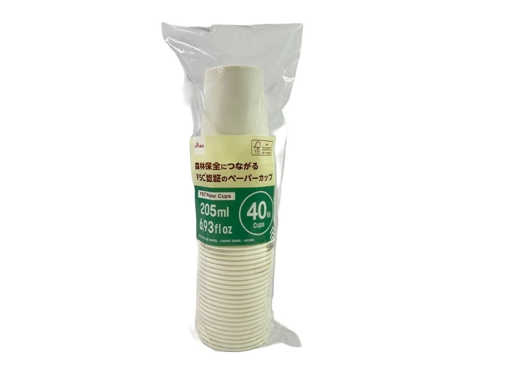 ＦＳＣペーパーカップ（４０個） ダイソー(DAISO)