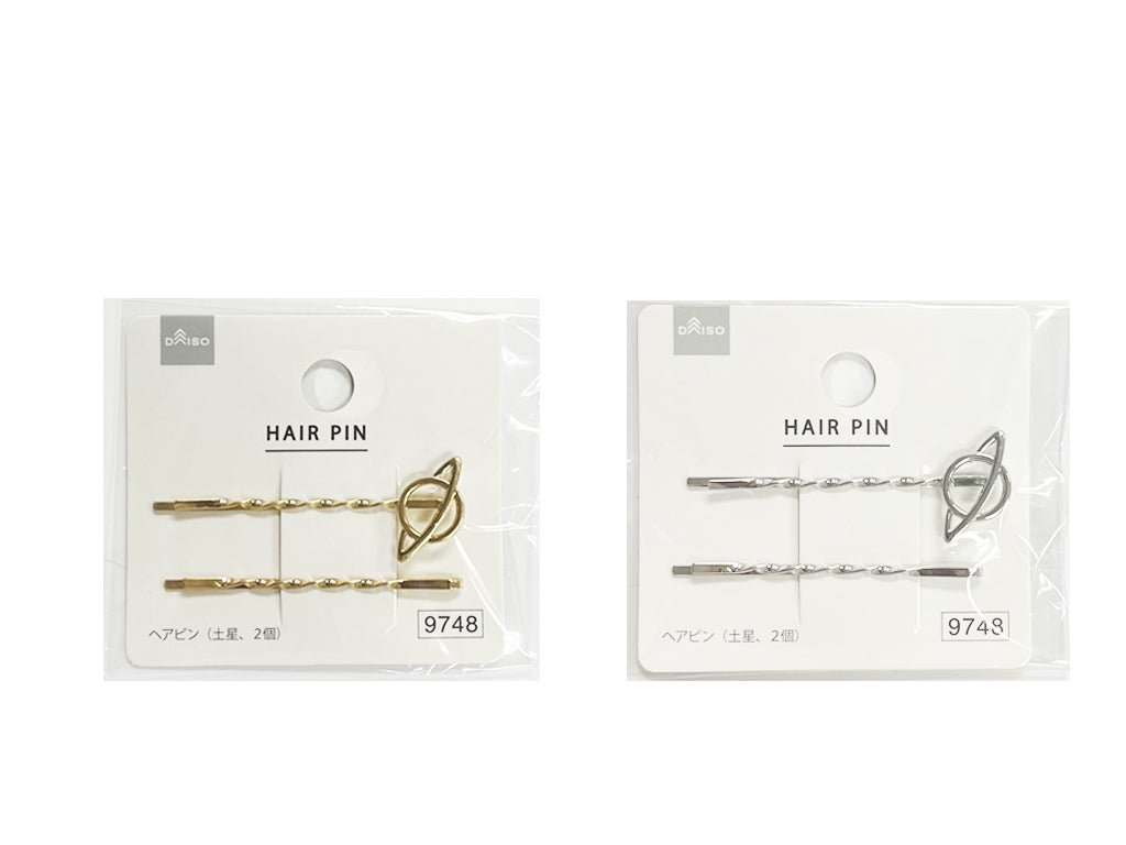 ヘアピン（土星、２個） ダイソー(DAISO)