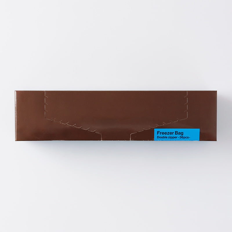 ダブルジップフリーザーバッグ（トリコロール、３６枚） ダイソー(DAISO)