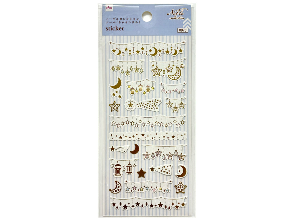 ノーブルコレクション・シール（トゥインクル） ダイソー(DAISO)