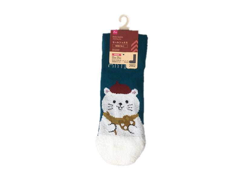 モールソックス（絵描きねこ） ダイソー(DAISO)