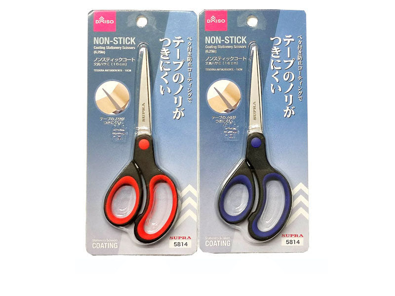 ノンスティックコート文具ハサミ１６ｃｍ ダイソー(DAISO)