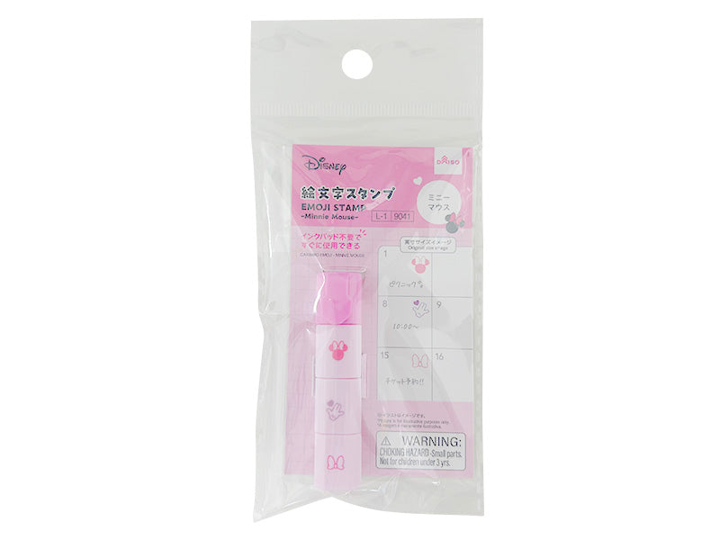 絵文字スタンプ（ミニーマウス） ダイソー(DAISO)