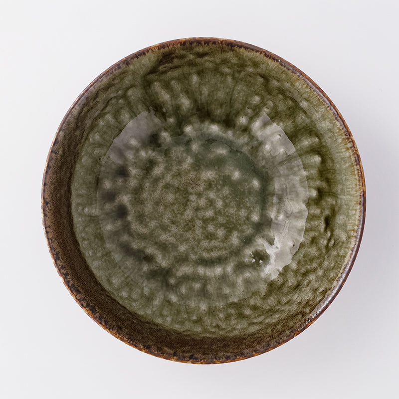 どんぶり（イラボ、ＧＲ）１９ｃｍ ダイソー(DAISO)