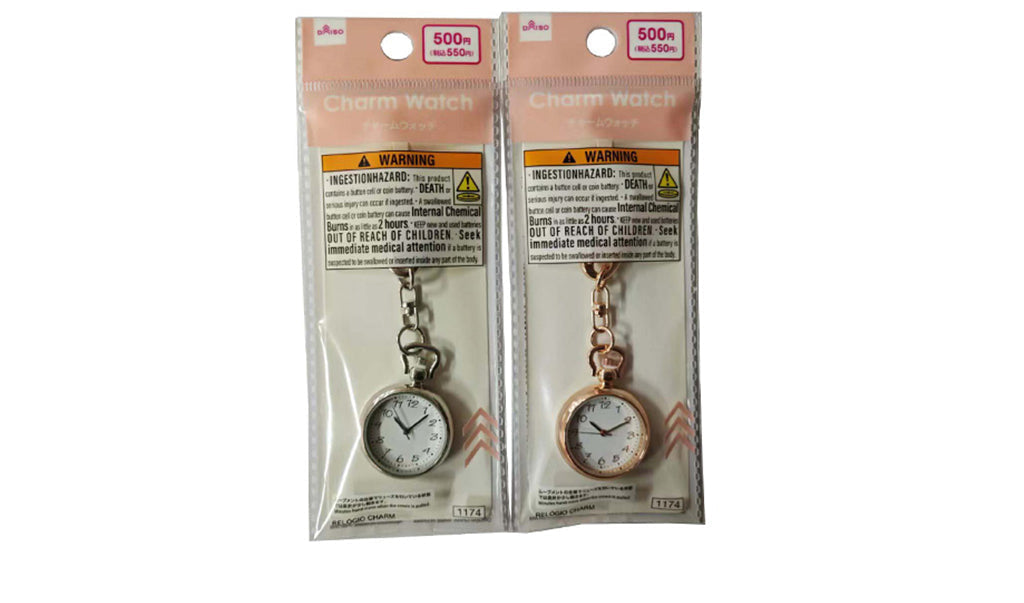 チャームウォッチ ダイソー(DAISO)