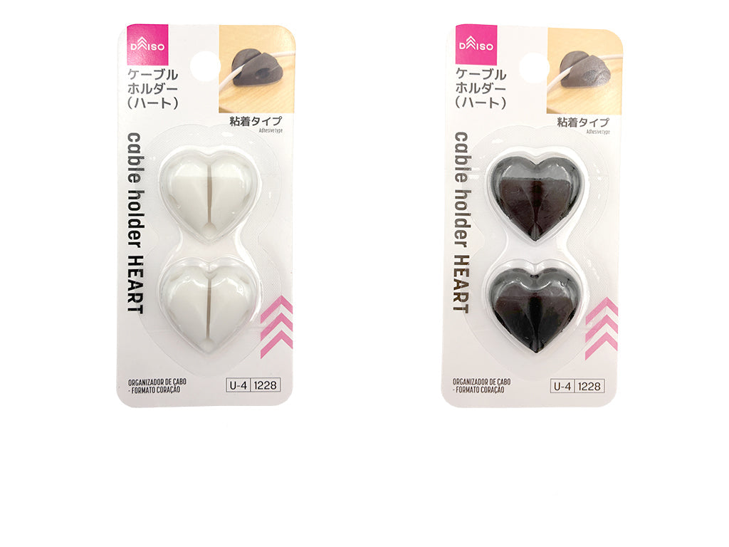 ケーブルホルダー（ハート） ダイソー(DAISO)
