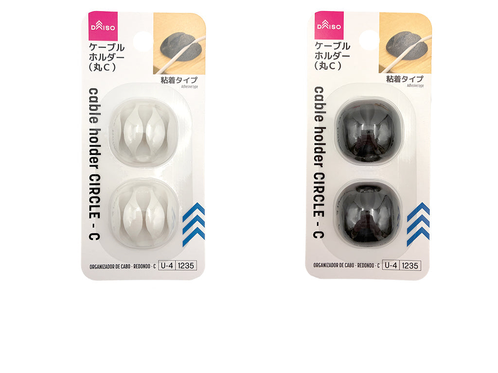 ケーブルホルダー（丸Ｃ） ダイソー(DAISO)