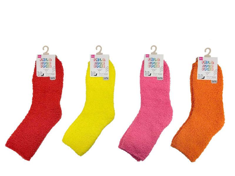 ルームソックス（レディース、推しカラー、無地、暖色） ダイソー(DAISO)