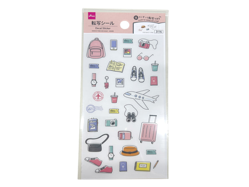 転写シール（トラベル） ダイソー(DAISO)