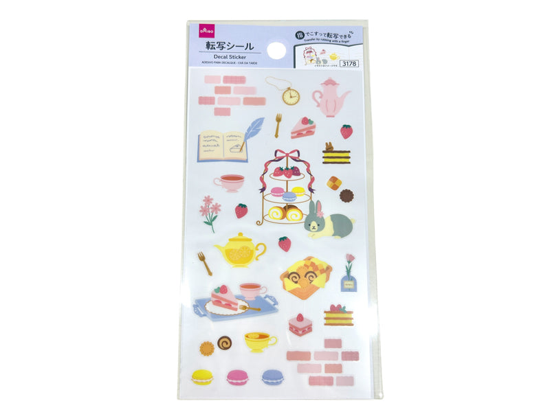 転写シール（アフタヌーンティ） ダイソー(DAISO)
