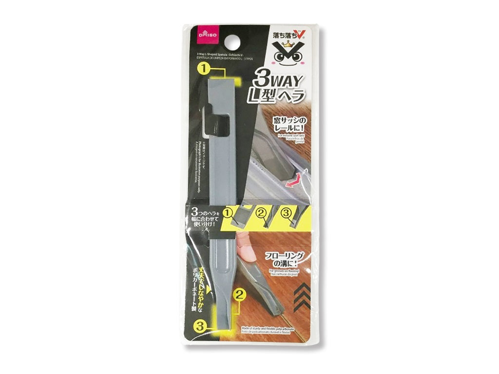 ３ＷＡＹ Ｌ型ヘラ（落ち落ちＶ） ダイソー(DAISO)