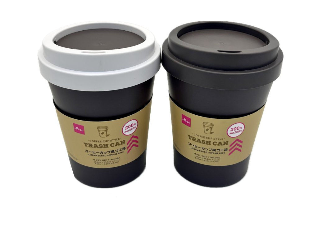 コーヒーカップ風ゴミ箱 ダイソー(DAISO)