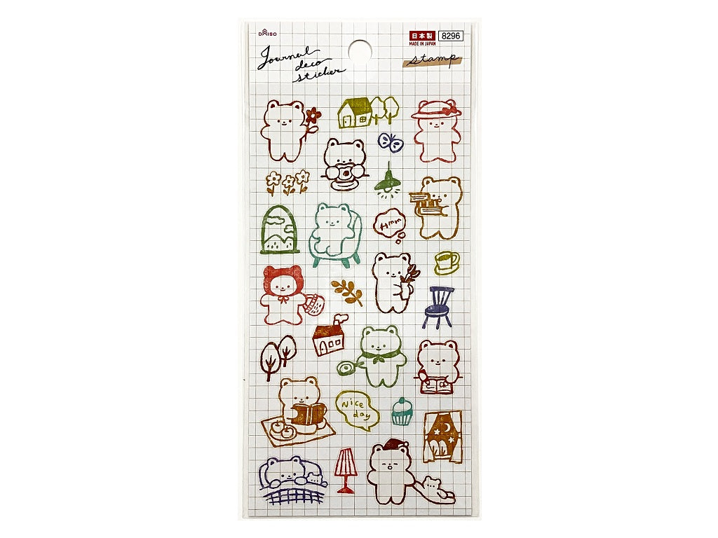 シール（ジャーナルデコ、スタンプ） ダイソー(DAISO)