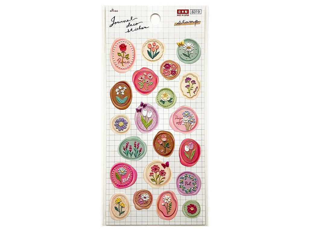 シール（ジャーナルデコ、スタンプ３） ダイソー(DAISO)