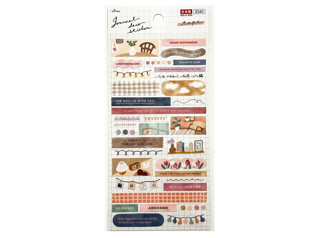 シール（ジャーナルデコ、テープ３） ダイソー(DAISO)