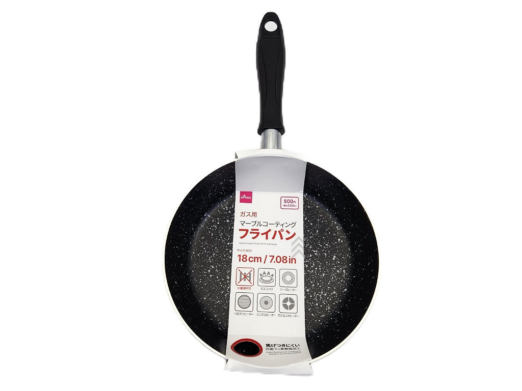ガス用マーブルコーティングフライパン ダイソー(DAISO)