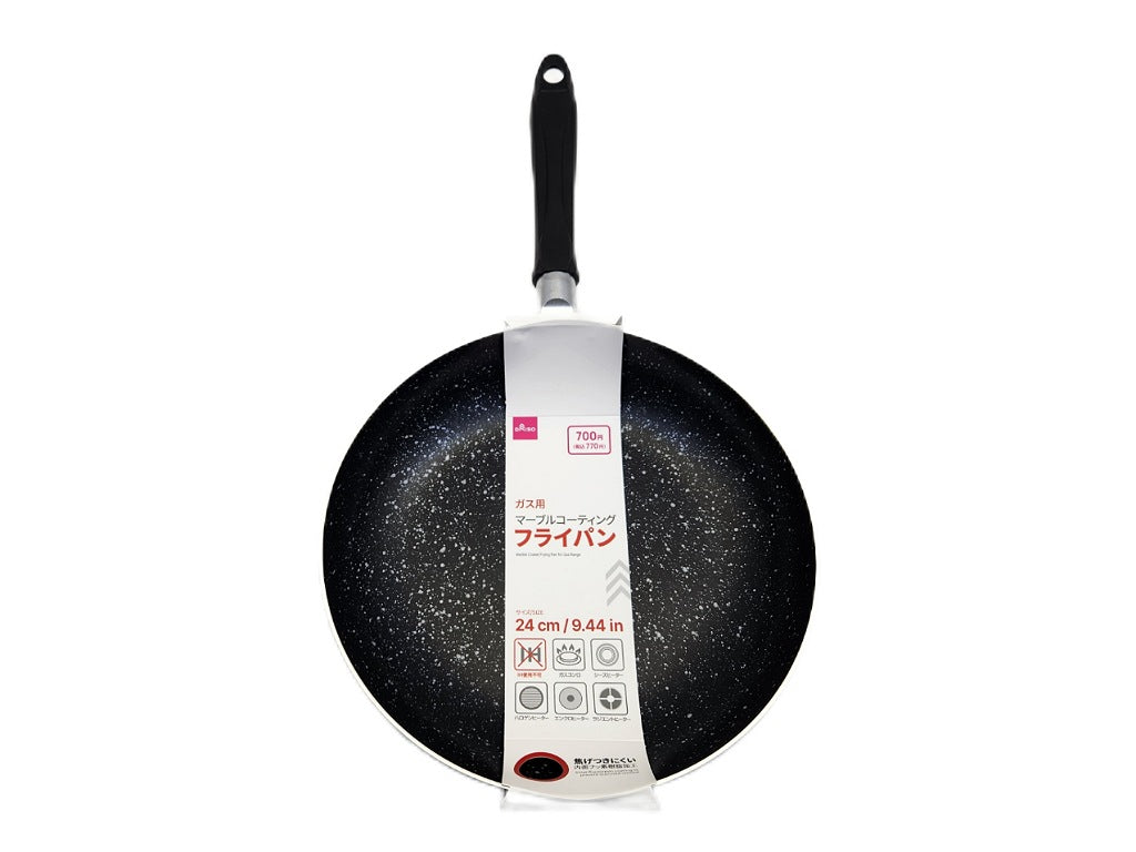 ガス用マーブルコーティングフライパン ダイソー(DAISO)