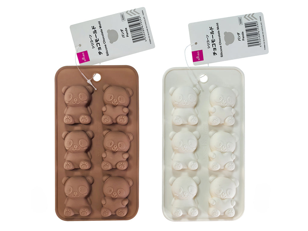 シリコーンチョコモールド（パンダ） ダイソー(DAISO)