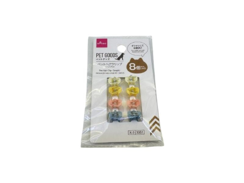 ペットヘアクリップ（シンプル） ダイソー(DAISO)