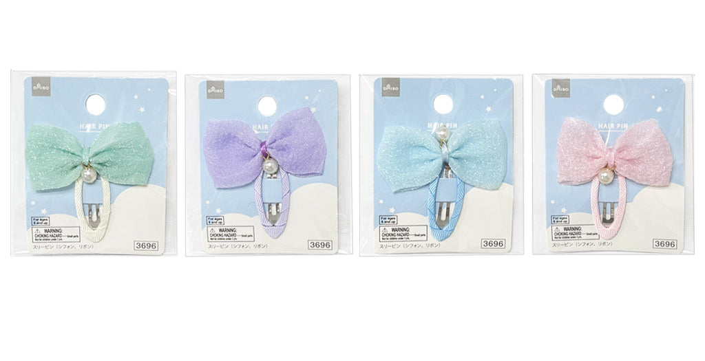 スリーピン（シフォン、リボン） ダイソー(DAISO)