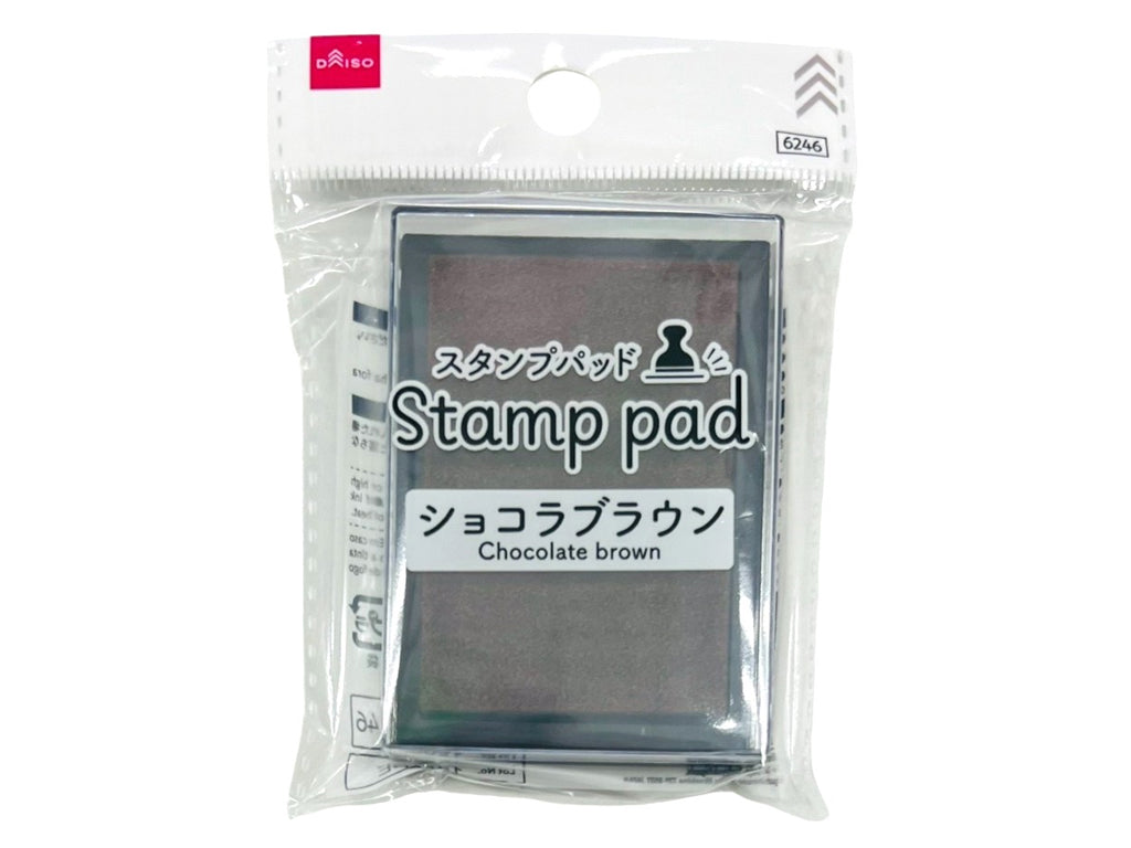 スタンプパッド（ショコラブラウン） ダイソー(DAISO)