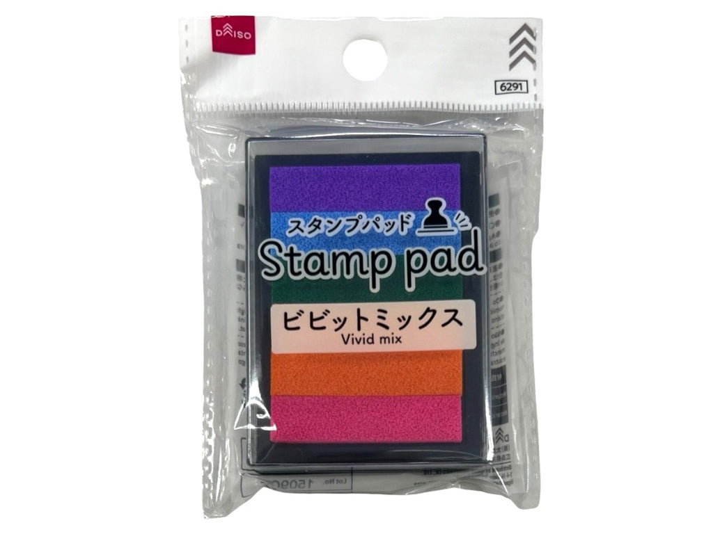 スタンプパッド（ビビットミックス） ダイソー(DAISO)