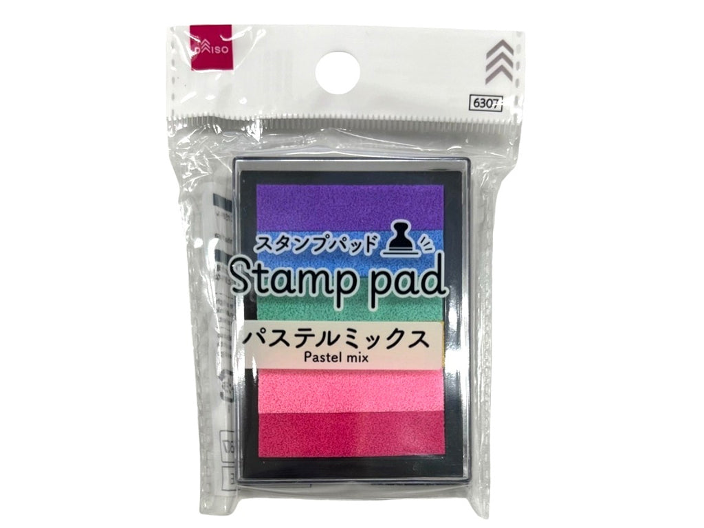 スタンプパッド（パステルミックス） ダイソー(DAISO)