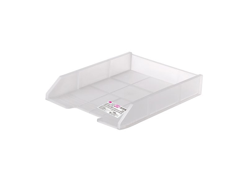 積み重ねできるＡ４ファイルトレー（縦タイプ、クリア） ダイソー(DAISO)