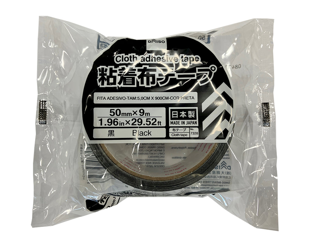 粘着布テープ（黒） ダイソー(DAISO)