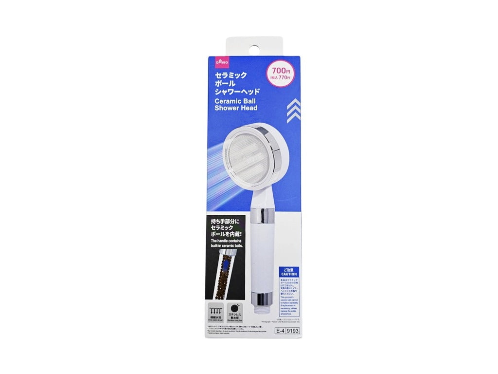 シャワーヘッド（セラミックボール入り） ダイソー(DAISO)