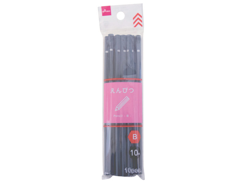 鉛筆（Ｂ、１０本） ダイソー(DAISO)