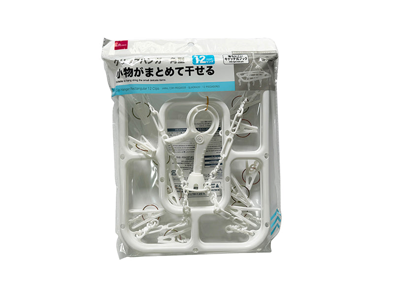 クリップハンガー（角型、１２ピンチ） ダイソー(DAISO)