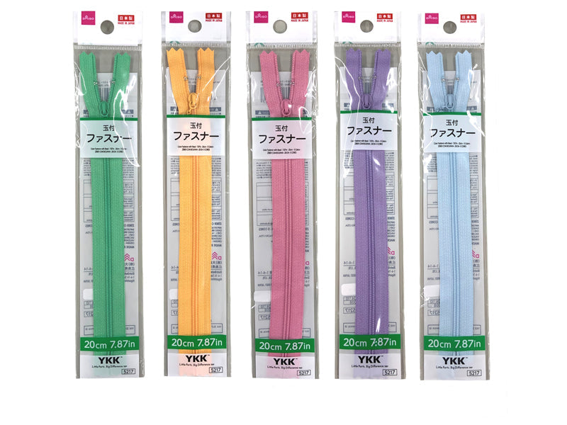玉付カラーファスナー（５色） ダイソー(DAISO)