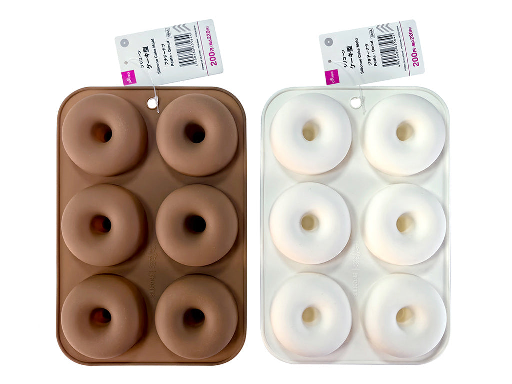 シリコーンケーキ型（プチ、ドーナツ） ダイソー(DAISO)