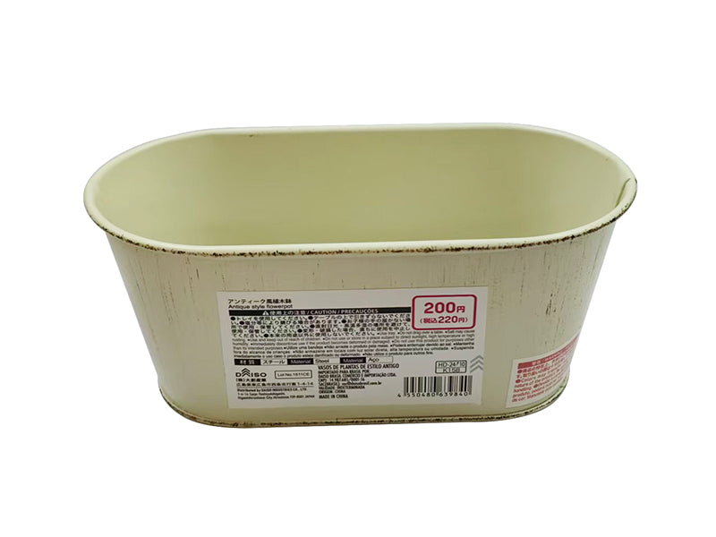 アンティーク風植木鉢 ダイソー(DAISO)