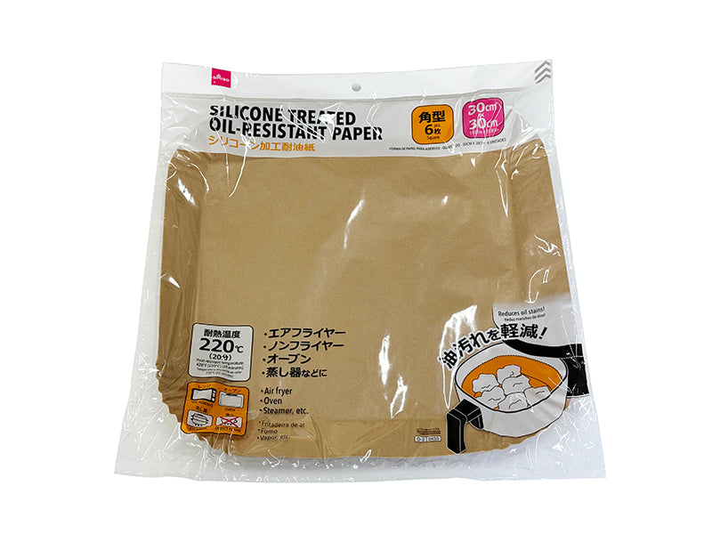 エアフライヤー用紙（角型、６枚） ダイソー(DAISO)