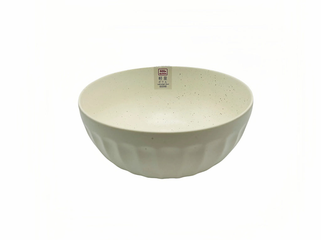 軽量ボウル（粉引） ダイソー(DAISO)