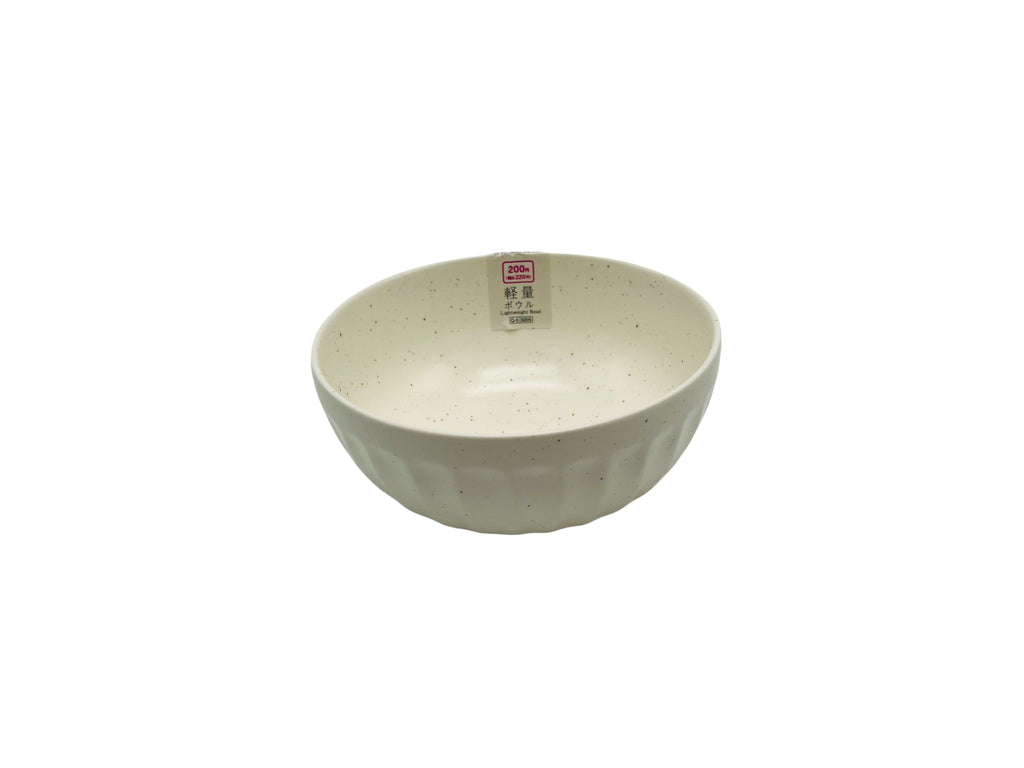 軽量ボウル（粉引） ダイソー(DAISO)