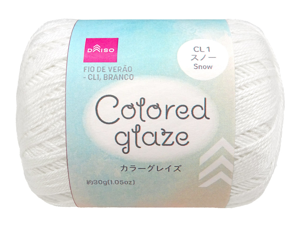 毛糸（カラーグレイズ、ＣＬ１、スノー） ダイソー(DAISO)