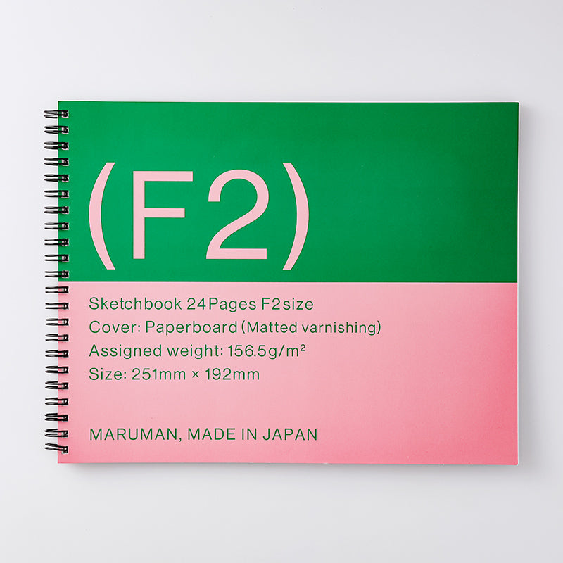 スケッチブック（Ｆ２サイズ、厚口２４枚） ダイソー(DAISO)