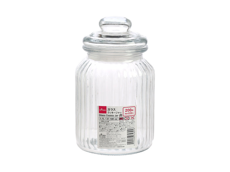 ガラスクッキージャー ダイソー(DAISO)