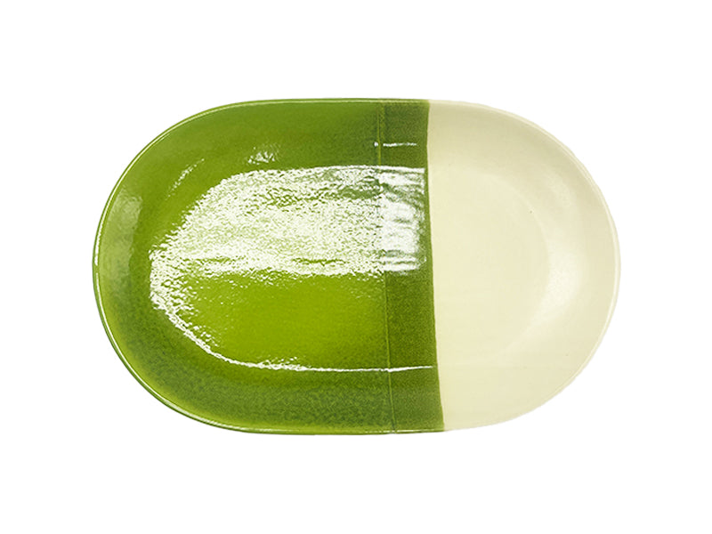 軽量食器プレート（楕円、ＧＲ） ダイソー(DAISO)