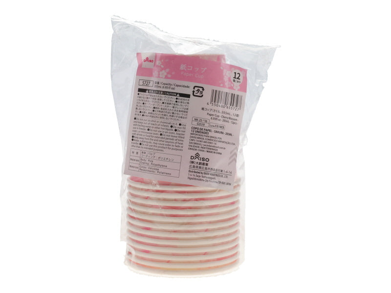 紙コップ（さくら、１２個） ダイソー(DAISO)