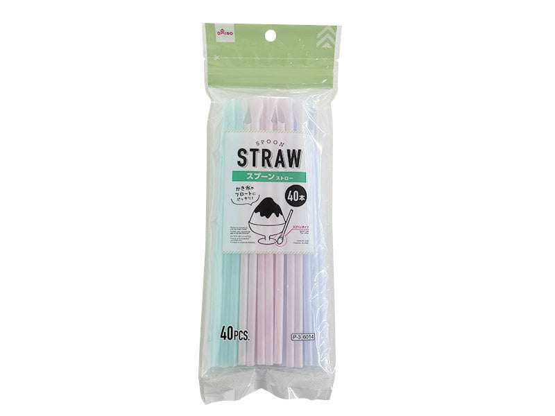 スプーンストロー（４０本） ダイソー(DAISO)