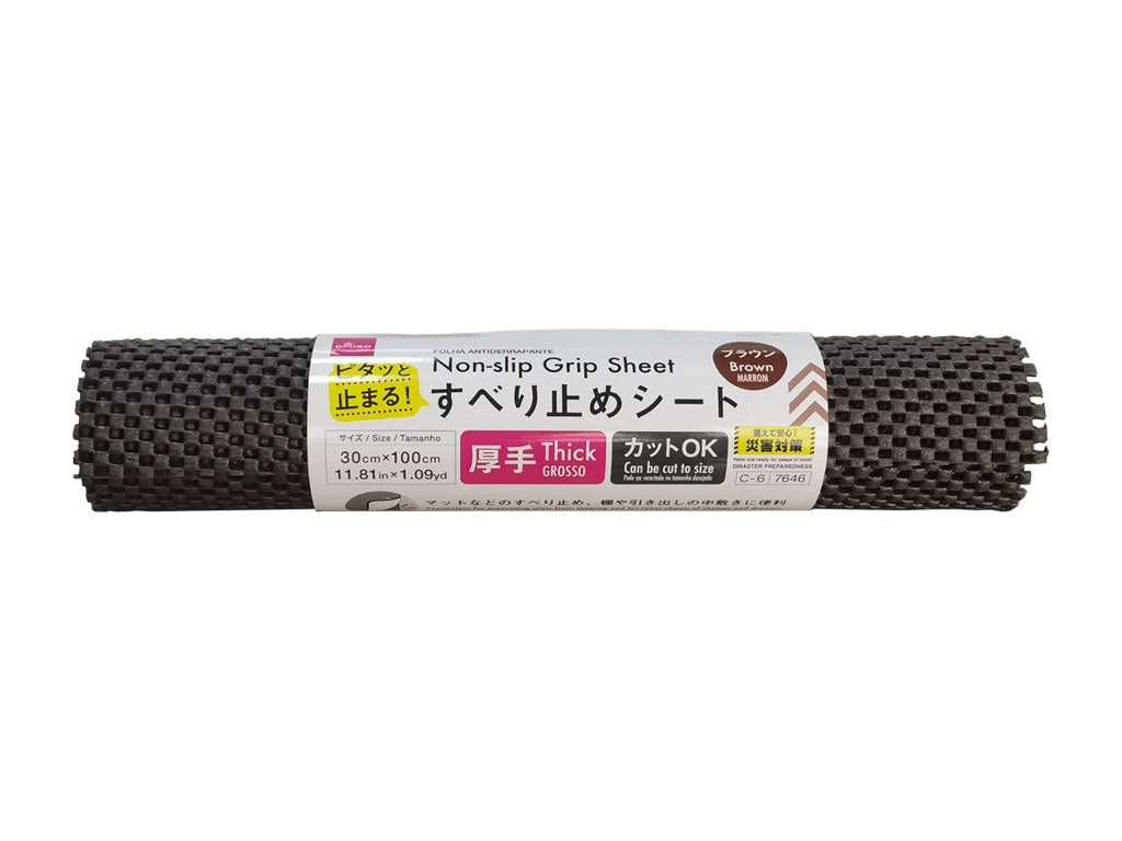 すべり止めシート（厚手、ブラウン） ダイソー(DAISO)
