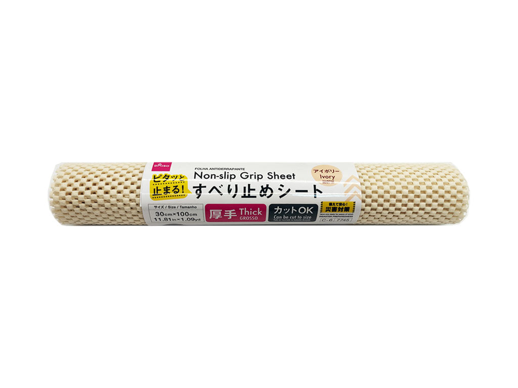 すべり止めシート（厚手、アイボリー） ダイソー(DAISO)