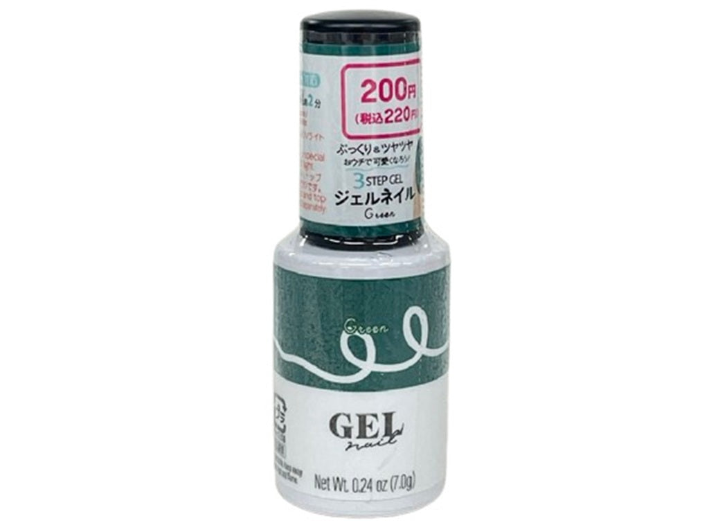 ＢＲＧ ジェルネイル ３６グリーン ダイソー(DAISO)