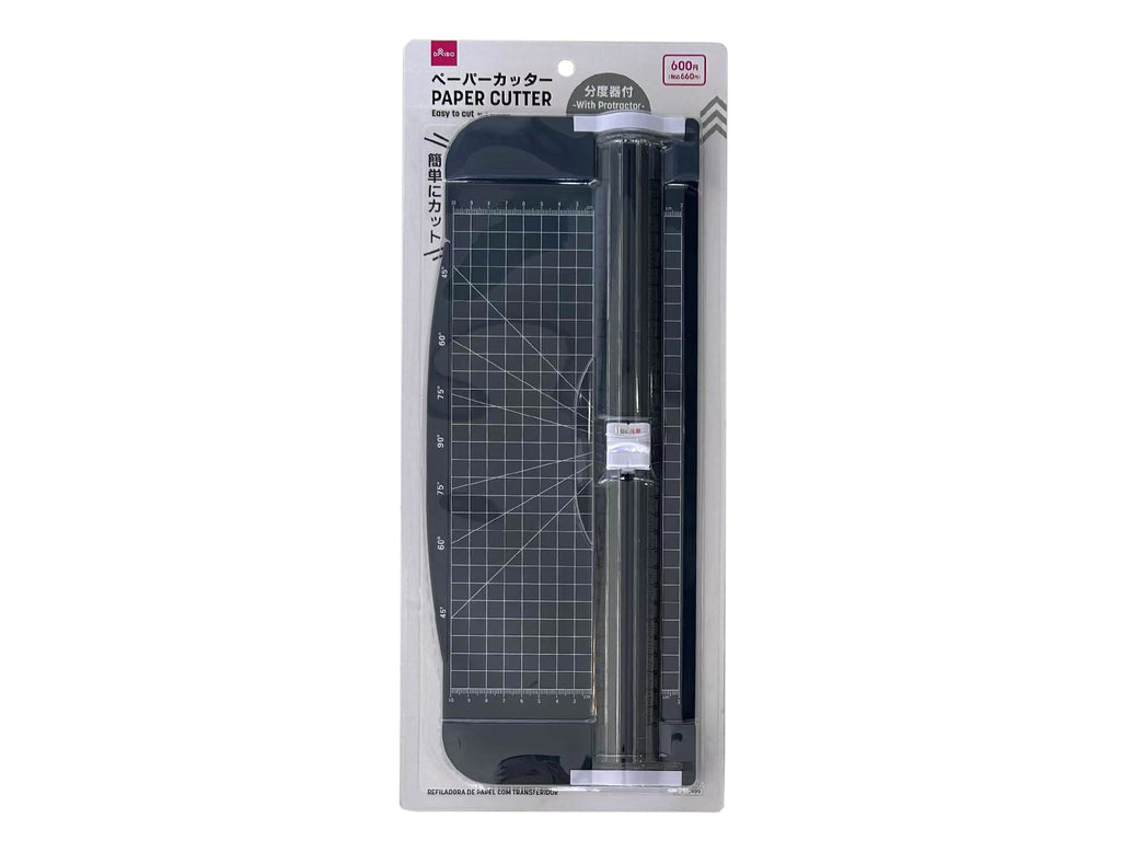 ペーパーカッター（分度器付） ダイソー(DAISO)