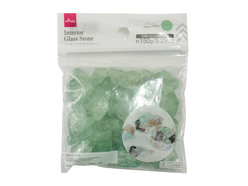 インテリアガラスストーン（グリーン） ダイソー(DAISO)